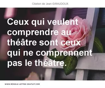 Citations Jean GIRAUDOUX