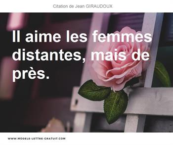 Citations Jean GIRAUDOUX