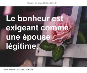 Citations Jean GIRAUDOUX