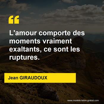 Citation de Jean GIRAUDOUX