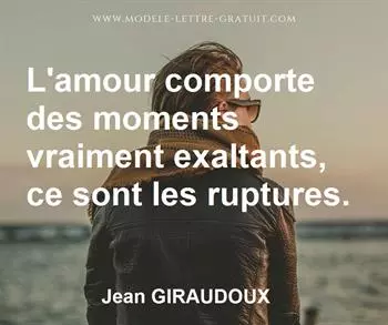 Citation de Jean GIRAUDOUX