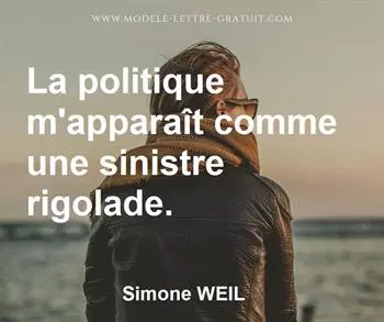 Citation de Simone WEIL