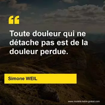 Citation Simone WEIL