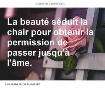 Citations Simone WEIL
