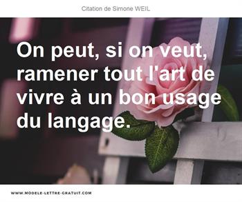 Citations Simone WEIL