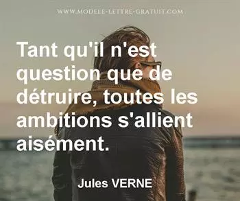 Citation de Jules VERNE
