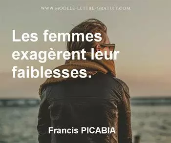Citation de Francis PICABIA
