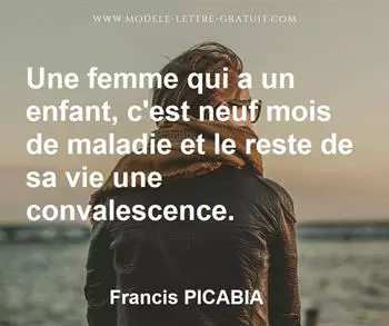 Citation de Francis PICABIA