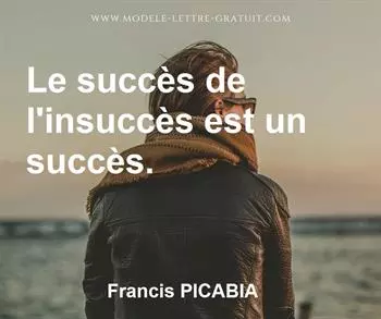 Citation de Francis PICABIA