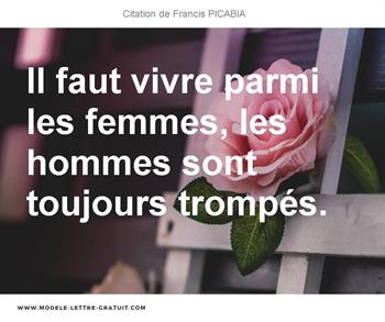 Citations Francis PICABIA