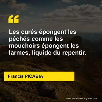 Citation Francis PICABIA