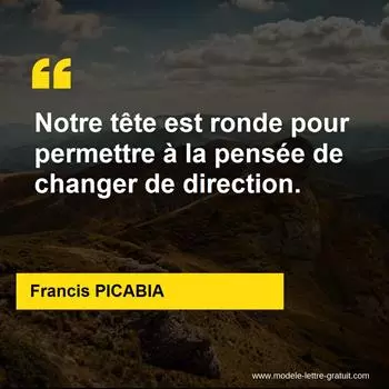 Citation Francis PICABIA