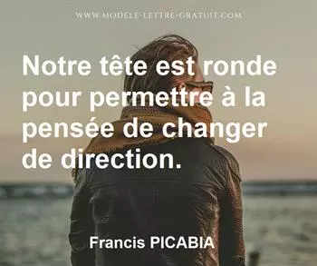 Citation de Francis PICABIA