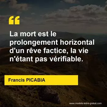 Citation Francis PICABIA