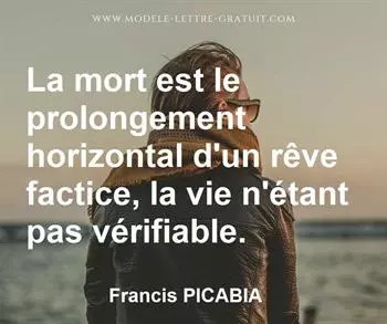 Citation de Francis PICABIA