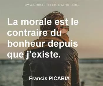 Citation de Francis PICABIA
