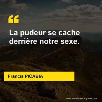 Citation Francis PICABIA