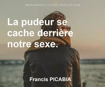 Citation de Francis PICABIA