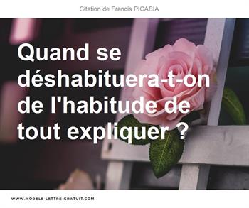 Citations Francis PICABIA