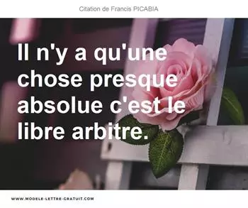 Citations Francis PICABIA
