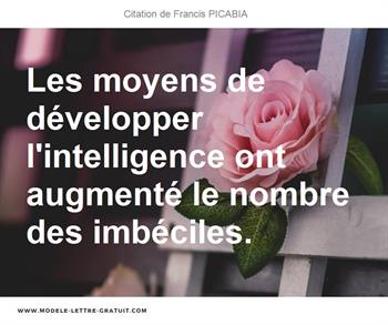 Citations Francis PICABIA