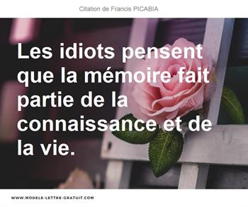 Citations Francis PICABIA