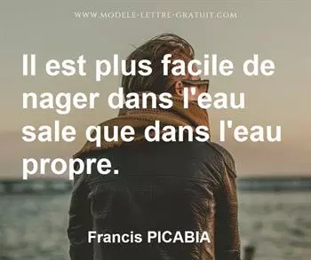 Citation de Francis PICABIA