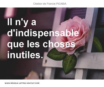 Citations Francis PICABIA