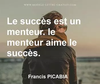 Citation de Francis PICABIA