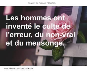 Citations Francis PICABIA