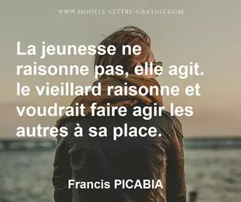 Citation de Francis PICABIA