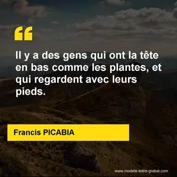 Citation Francis PICABIA