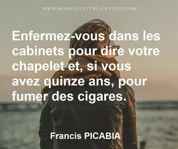 Citation de Francis PICABIA