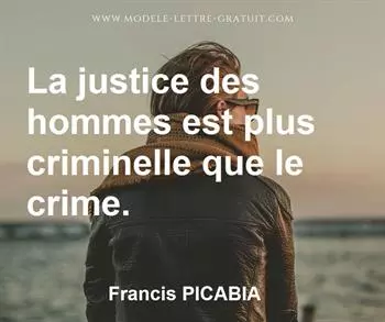 Citation de Francis PICABIA