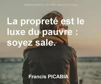 Citation de Francis PICABIA
