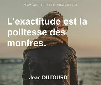 Citation de Jean DUTOURD