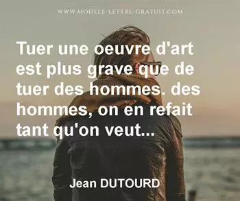 Citation de Jean DUTOURD