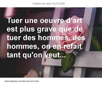 Citations Jean DUTOURD