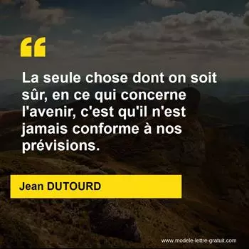 Citation Jean DUTOURD