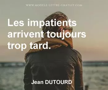 Citation de Jean DUTOURD