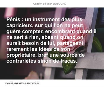 Citations Jean DUTOURD