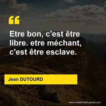Citation Jean DUTOURD
