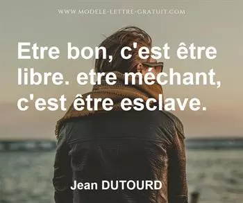 Citation de Jean DUTOURD