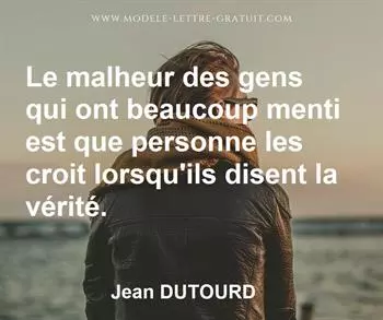 Citation de Jean DUTOURD