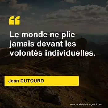 Citation Jean DUTOURD