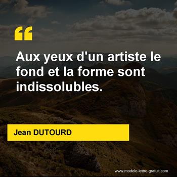 Citation de Jean DUTOURD
