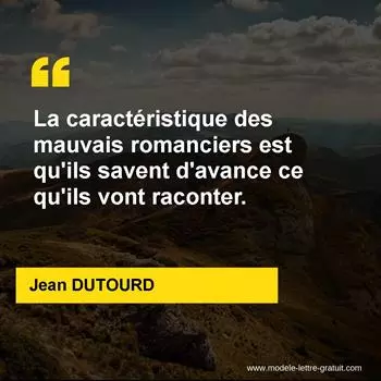 Citation Jean DUTOURD