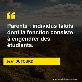 Citation Jean DUTOURD