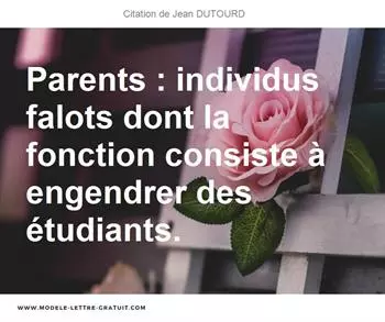 Citations Jean DUTOURD