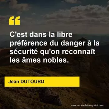 Citation Jean DUTOURD